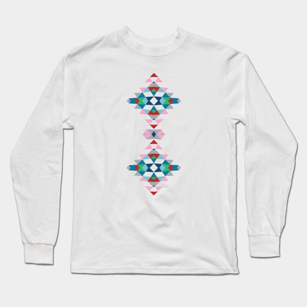 Geometric #5 Long Sleeve T-Shirt by ProjectM